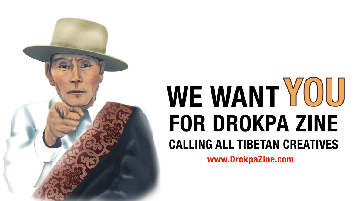 DrokpaZ's tweet photo. We're looking for Tibetan Creatives of all walks of life to submit their work for our new upcoming publication, Drokpa Zine - an online zine curated by Tibetans for Tibetans! Doesn’t matter if you do it for fun, or for a job, we want your work! https://t.co/tKe9Wu4lrw https://t.co/2RO0D8Bfto