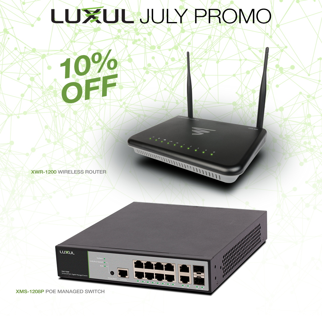 LuxulCorp's tweet photo. Don't forget that all month long, you can get the XWR-1200 & XMS-1208P 10% off through distribution!
#customintegration #customintegrators #avpros https://t.co/B6qwUQ6Xxa