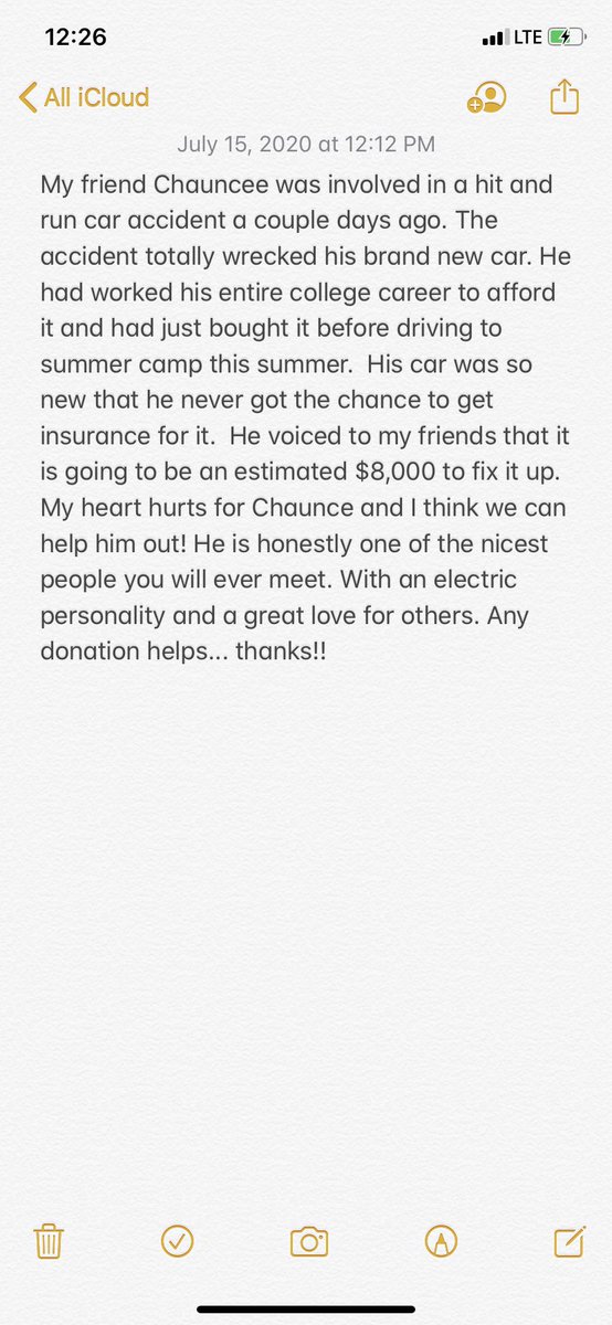 Drake_Kiesling's tweet photo. PLEASE READ and consider donating to help my friend Chauncee. Link : https://t.co/VjhqncSc1g https://t.co/aUuZqony7G