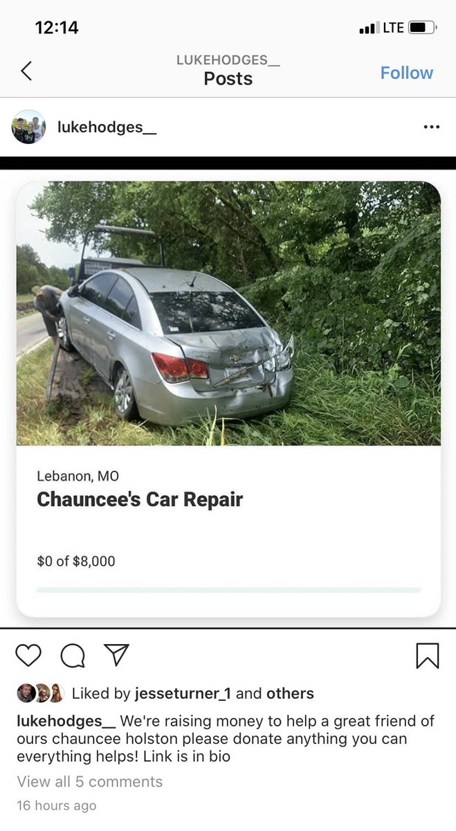 Drake_Kiesling's tweet photo. PLEASE READ and consider donating to help my friend Chauncee. Link : https://t.co/VjhqncSc1g https://t.co/aUuZqony7G