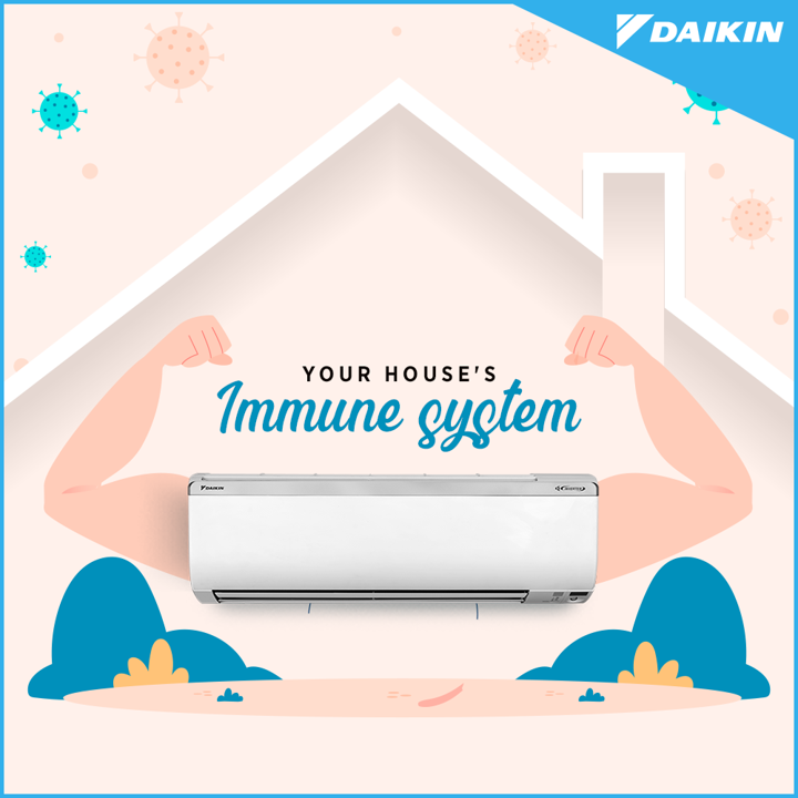 DaikinIndia's tweet photo. Your family needs to stay safe outside as well as inside, which is why a Daikin #JTKJ with #StreamerDischarge is a must for every home.
#InnovatingGoodness #StaySafe #StayCool https://t.co/454rg2ICxi
