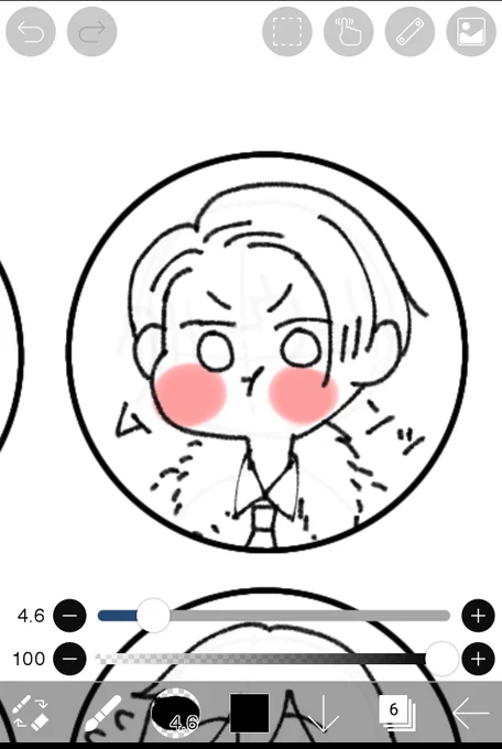 自分で言うのもどうかとおもうんですがかわいい(シールつくるとしたらこんながいいなってやつ) 