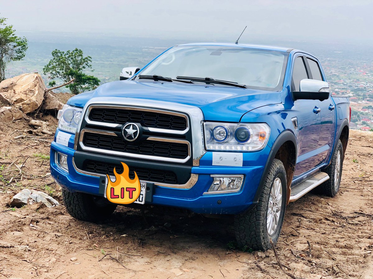 AfricaFactsZone's tweet image. Made in Ghana car, Omama Pickup by Kantanka.