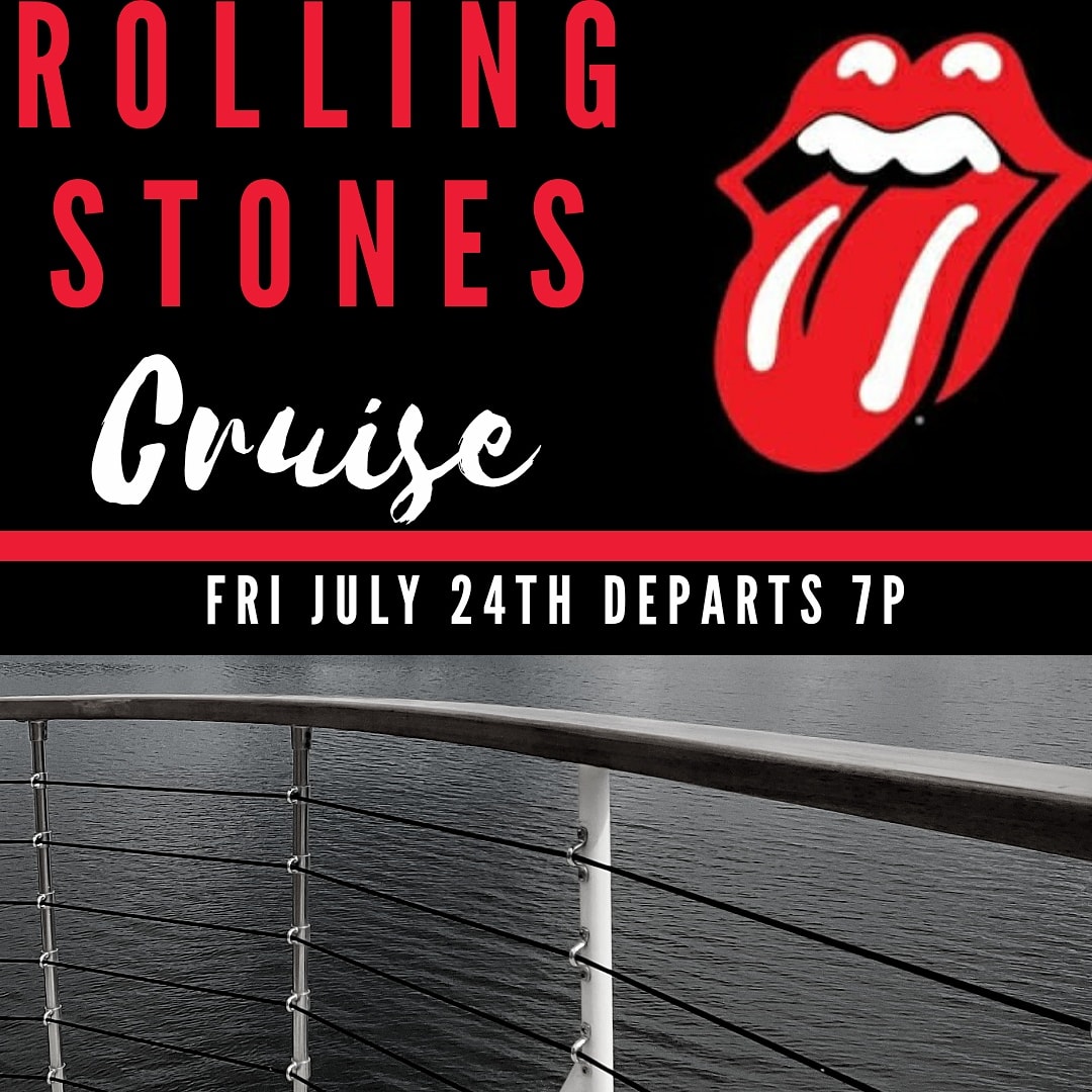 Rolling Stones Night on the Dutch Apple next Fri July 24th at 7p! 💋🎶
Fresh air ☑ Tables 6ft Apart ☑ 
Full bar ☑ Food Available ☑ 
DUTCHAPPLECRUISES.COM