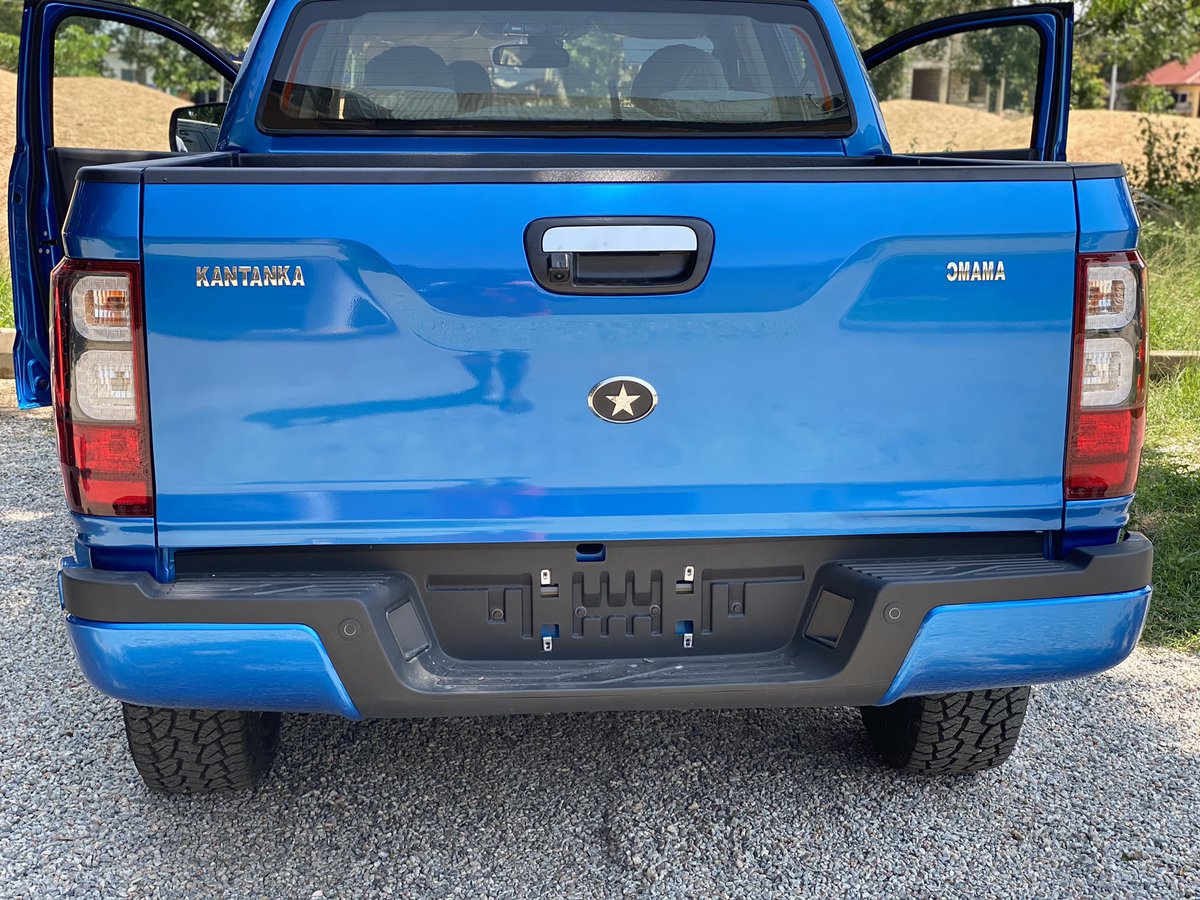 AfricaFactsZone's tweet image. Made in Ghana car, Omama Pickup by Kantanka.