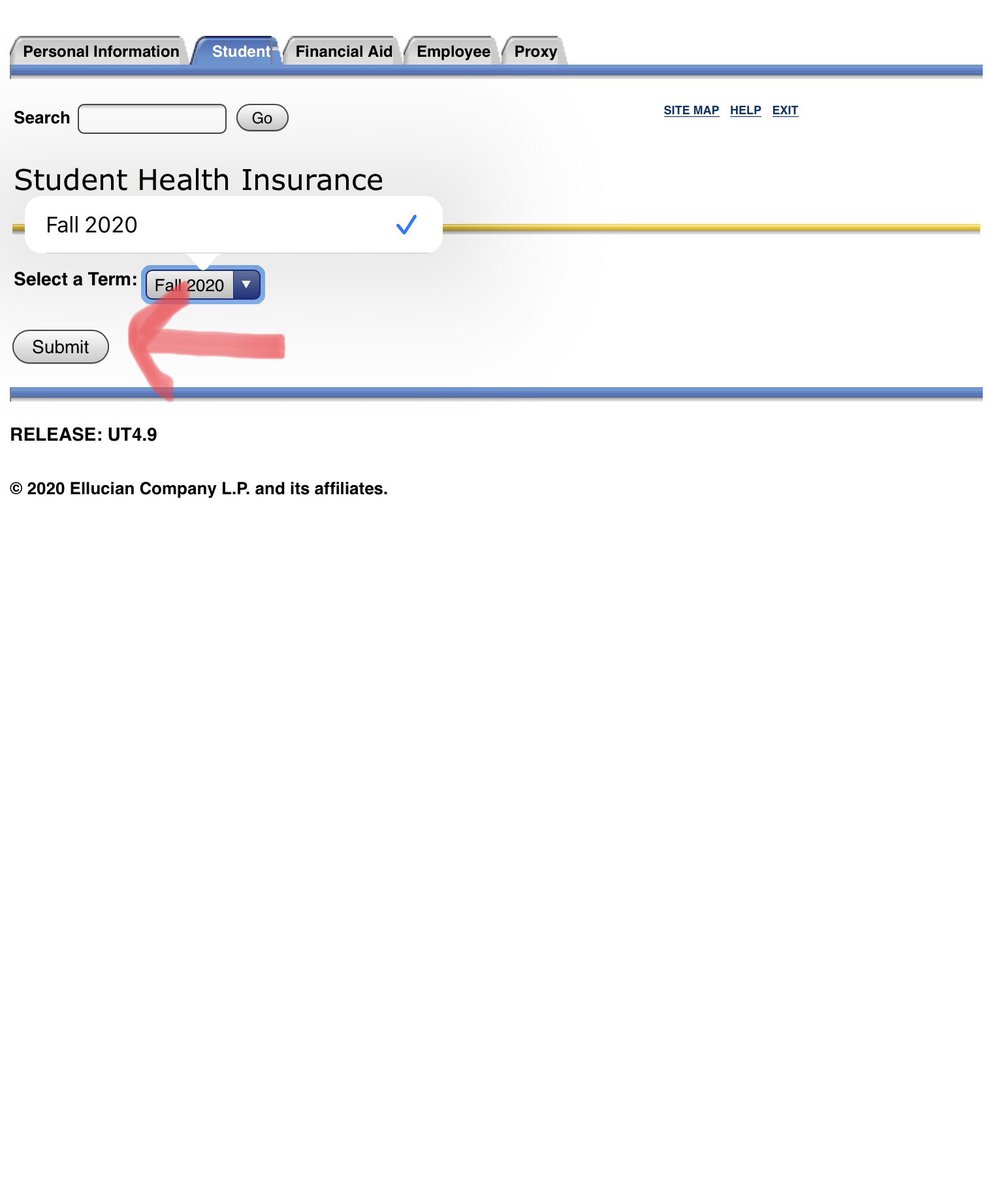 NickandAnjali's tweet photo. This year, UToledo students are all opted in to buying health insurance at over $900 an academic year. If you already have health insurance, you can opt out with the following steps: https://t.co/y1Fv4shNdU