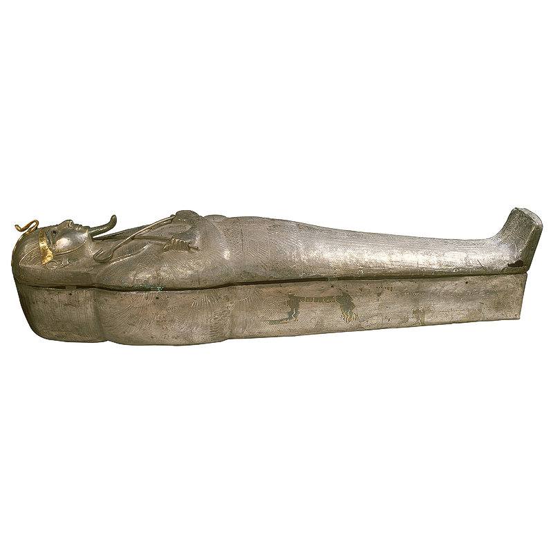 EgyptianMuseumC's tweet photo. #InspiringObjects
Silver Coffin of King Psusennes I, Third Intermediate Period, Dynasty 21
Tomb NRT III, Tanis, Eastern Delta. JE 85912
the coffin is especially remarkable (silver being considered rare than gold in Egypt) https://t.co/YkClWjNktM