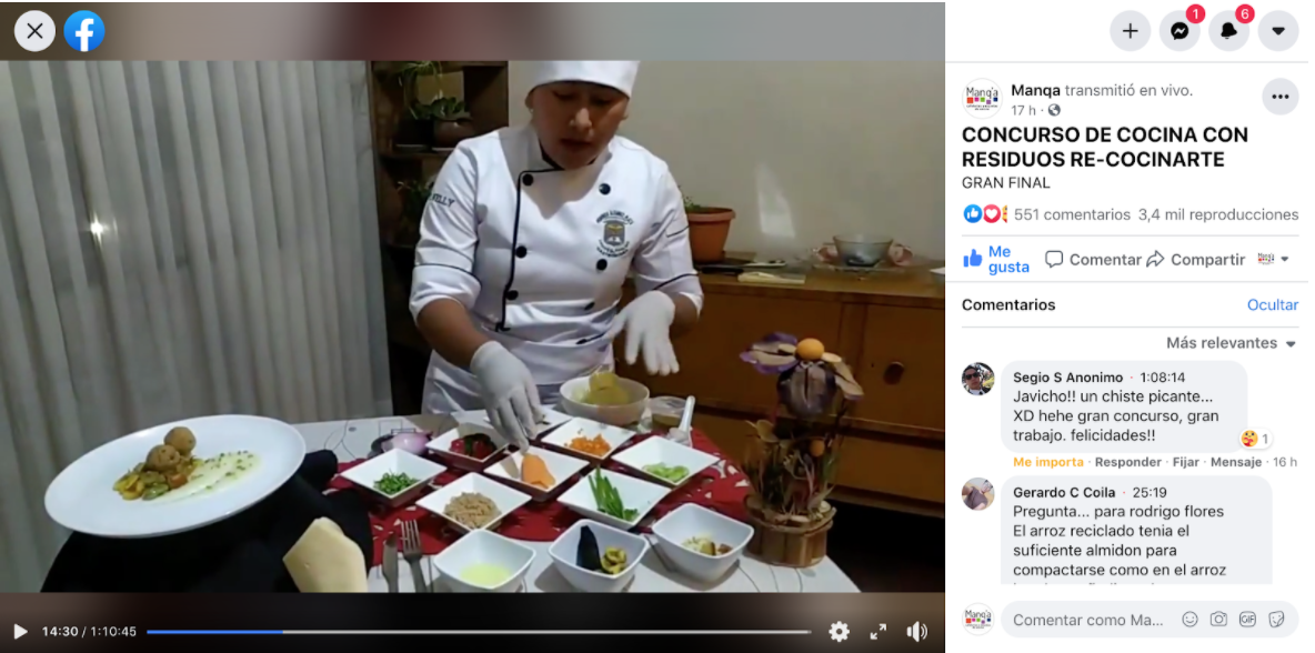 ‘Everything Is Useful, Don’t Throw It Out!’ 🥑🥥🍅🌽🥖🌮 is a #contest aiming to inspire youth throughout #Bolivia to prepare innovative, original and creative #recipes with food left-overs and residues in times of quarantine due to #COVID19.
bit.ly/2DKf2aN
