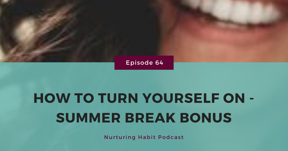 What do you get when you attend to your own self? When you turn your own self on in the world? You might feel more playful, or just more attentive.  

This summer break re-release (#64) is a great place to begin that journey back to being a happier mama. 

nurturedmama.net/podcast-archiv…