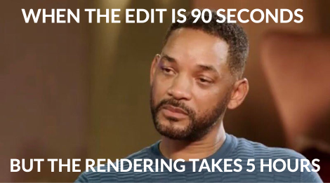 audionetwork's tweet photo. "Don't worry, we just want to make a really small change to the edit"
#EditorStruggles #VideoEditing https://t.co/jR6xyLqTjm