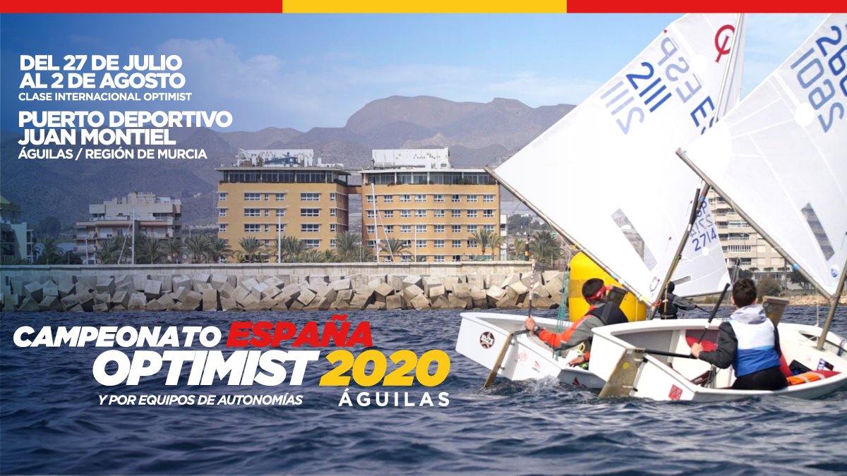 Campeonato de España Optimist del 27 de julio al 2 de agosto en el Puerto Deportivo Juan Montiel. #campeonatoespañaregataoptimist #regata #actividadesnáuticas