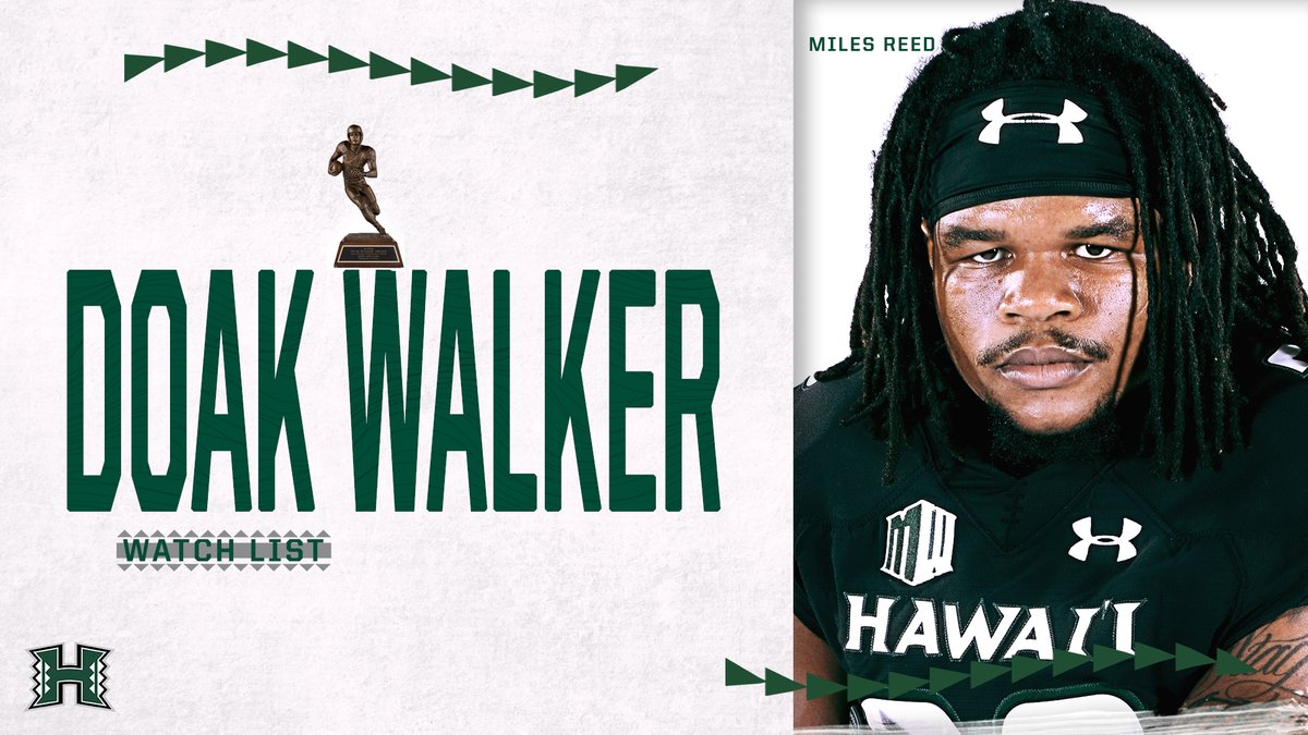 HawaiiFootball's tweet photo. Already getting noticed. Big year ahead for Miles Reed. 

🔗 https://t.co/OADmVMKvGV

#HawaiiFB | #WinEveryDay https://t.co/QBc30groO7