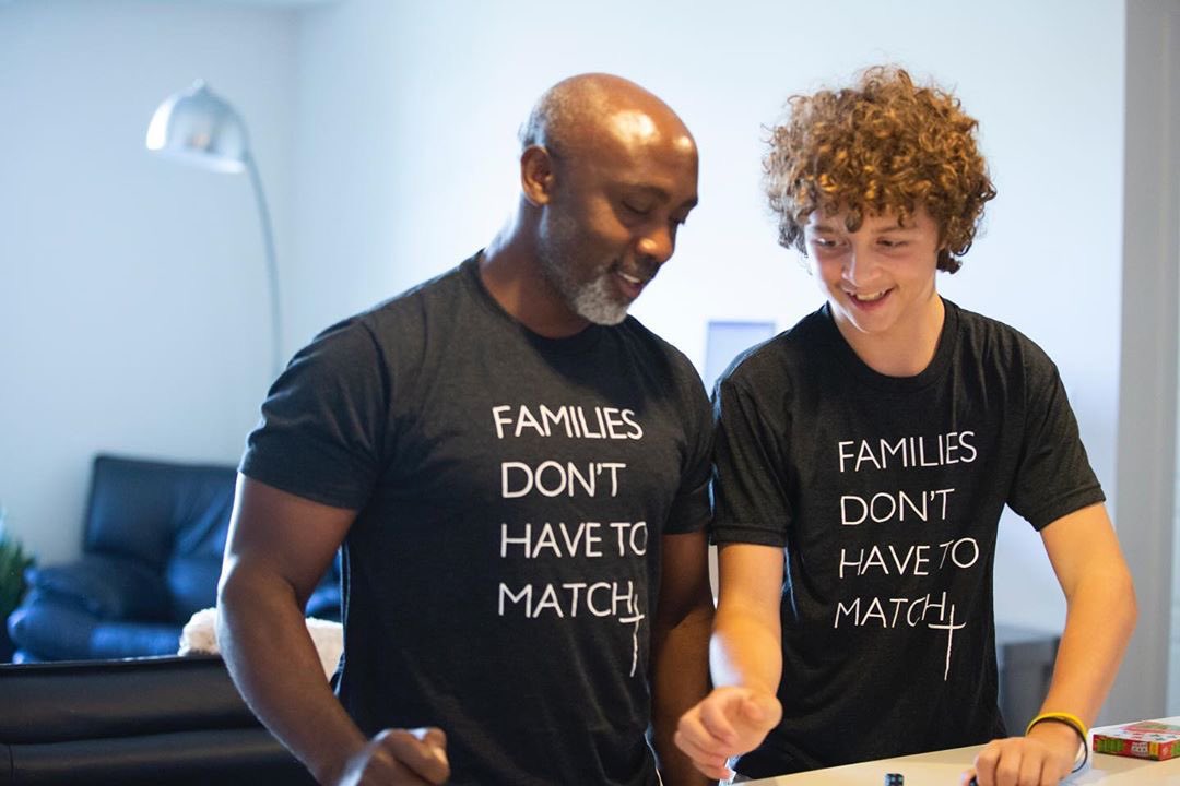 milesmcpherson's tweet photo. Abandoned at birth and then again at age 11, boy is adopted at age 13 by “forever dad” and the two are inseparable.
(Photos of Peter Mutabazi and son, Tony Mutabazi) https://t.co/sLHdYAMMSk