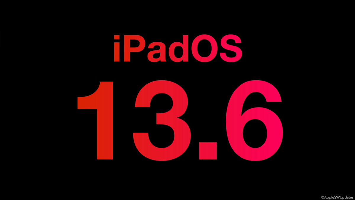 iSWUpdates's tweet photo. iPadOS 13.6 (17G68) has been released. #iPadOS #iPadOS136 https://t.co/SN0avLwUIL