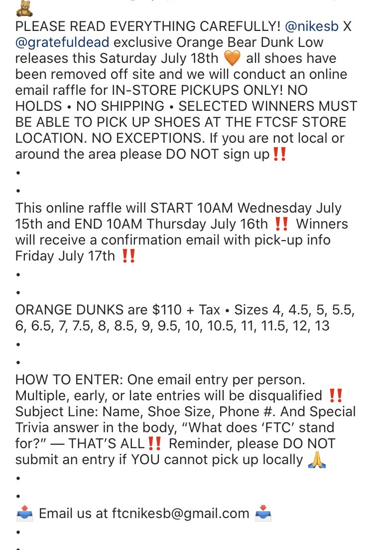 ftc grateful dead raffle