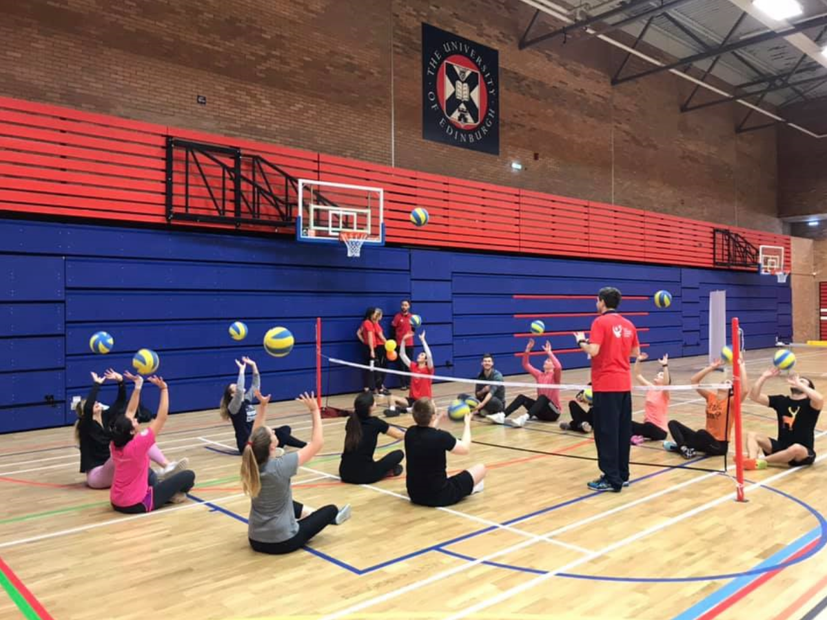 LIITsitvolley's tweet photo. Lovely memory and write up by @scottishvb from last November. We are in planning mode and looking forward to bringing you some (safe) inclusive activities in 2020-2021!

https://t.co/c2eugQn4dK https://t.co/ceaY8m4HRr