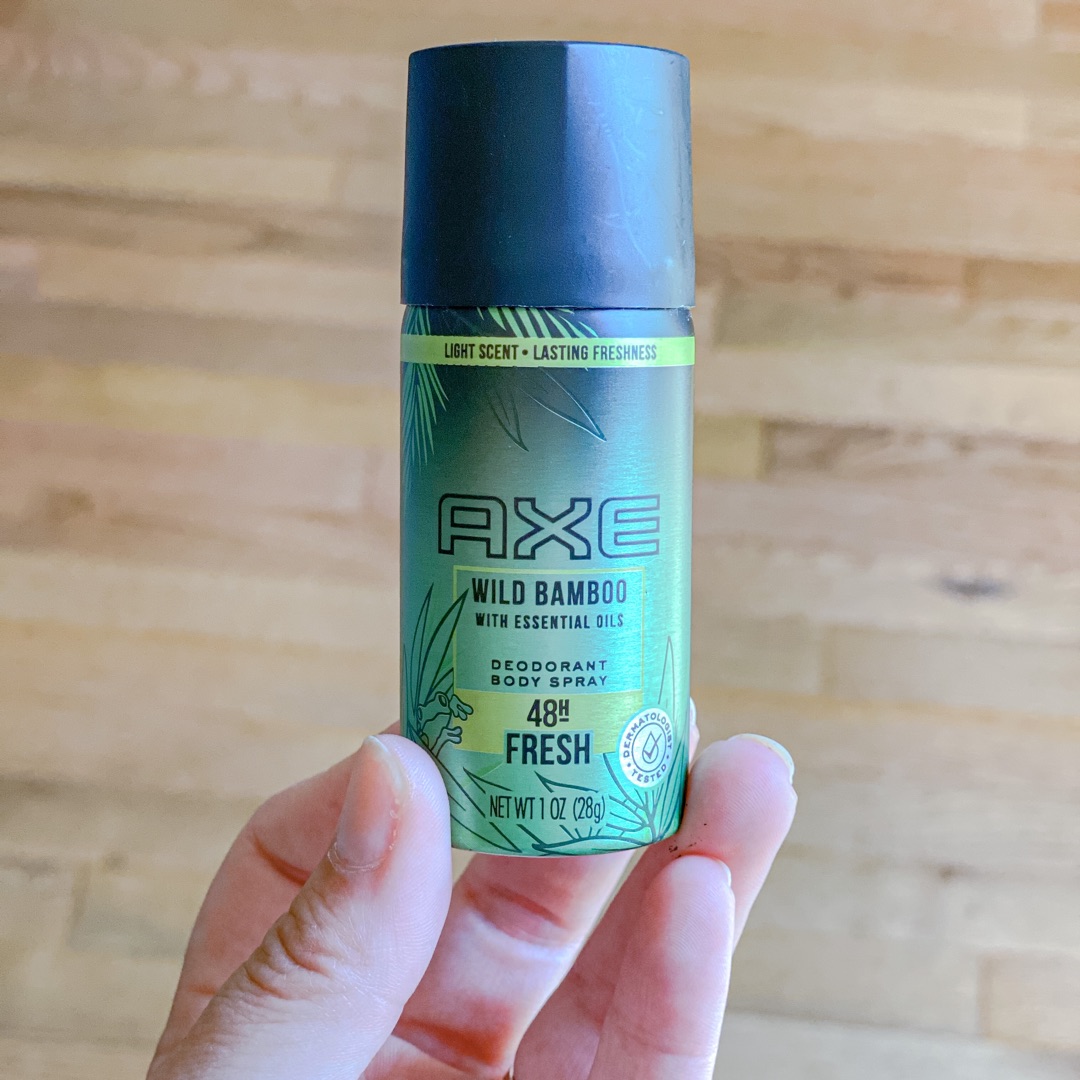 acleftwich's tweet photo. With a teenage boy that just started football practice again, this will be a life (or at least nose!) saver! #AxeWildBamboo #complimentary @axe @Influenster https://t.co/GTwDxwzosS