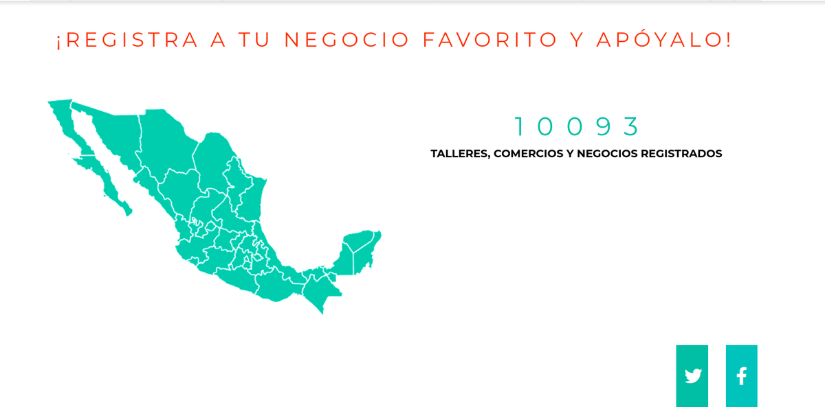 MercadoSolidar2's tweet photo. Ya son más de 10mil negocios registrados en el Mercado Solidario.
Registra el tuyo en: https://t.co/XaMFlb3xfD
#ConsumeLocal #consumosolidario https://t.co/8GyovET1Ih