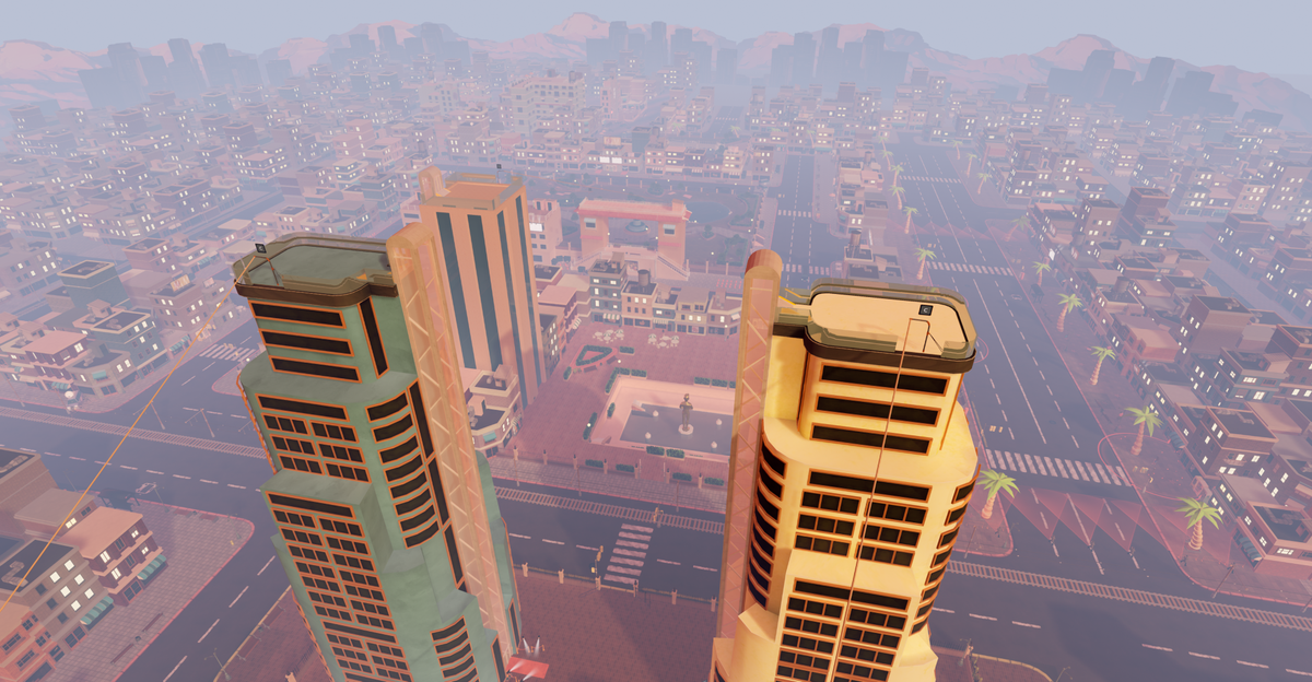 HellOfFameGame's tweet photo. People grow, so as do the cities, Famewood started as a few flat blocks, but now is a huge city full of activity, art and life, and a great running track, too. #madewithunreal #indiedev #IndieGameDev #gamedev #PSTalents #Indiedevhour #BrokenFrame #helloffame #beforeandafter https://t.co/A4HFwFhWqu