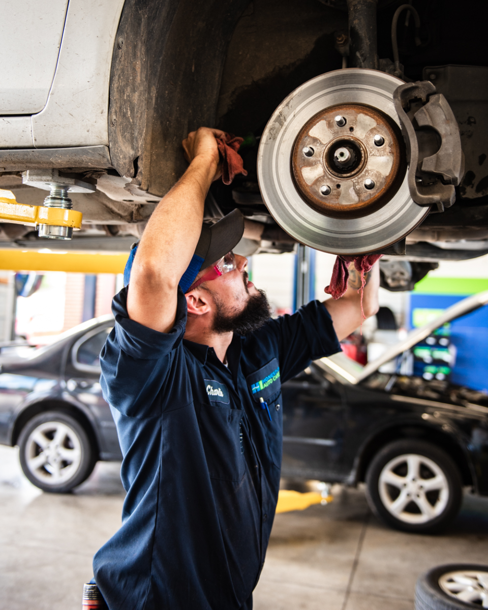 H1AutoMcKinney's tweet photo. As you may know, brakes are probably the single most important safety feature on your vehicle.   If you're having issues or hearing unusual noises, we'll get under your car to make sure the job is done right! https://t.co/tzmK6oam9l