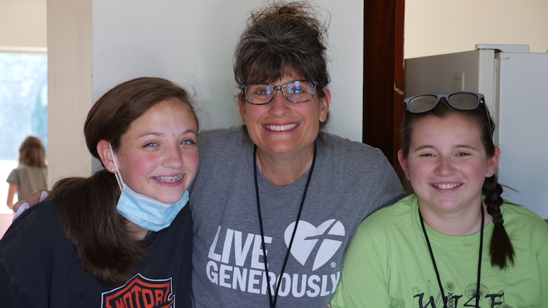 Hope Church rocked it!. Sending thanks heavenward for this awesome group! Hope church (with a couple of veterans from our Summer Lunch Program) handled all of the distributions today and did a deep clean of an apartment for a former  homeless man DNA has helped.  #newbeginnings