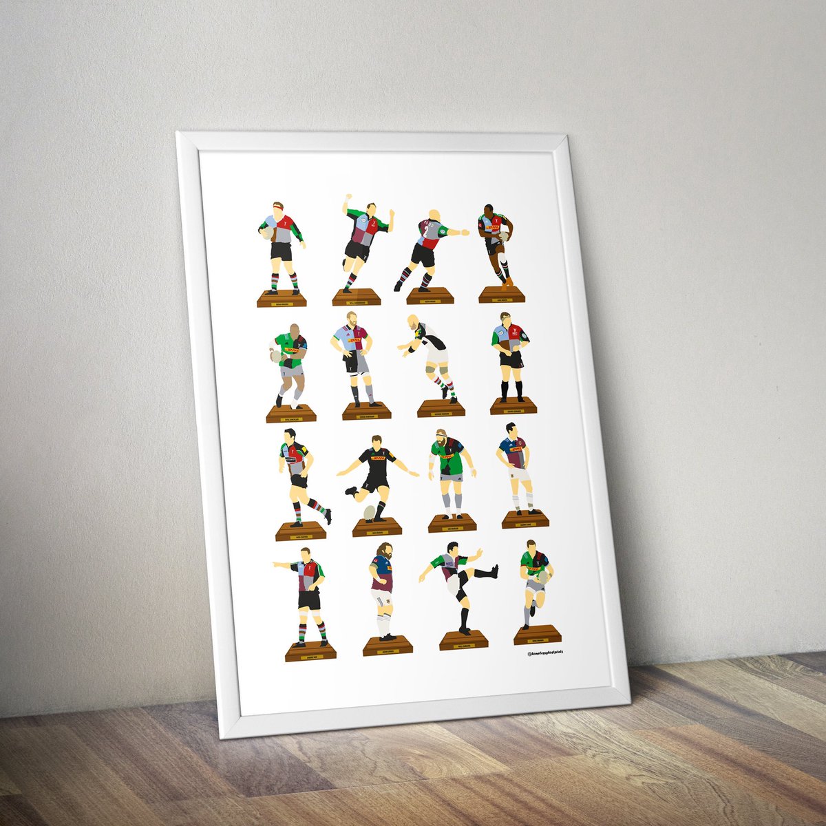 #Harlequins We’ve teamed up with @PrintsGhost to win this excellent legends squad print. Simply: 1️⃣Retweet 2️⃣Tag a fan 3️⃣Follow @PrintsGhost Winner announced Sunday 19th July