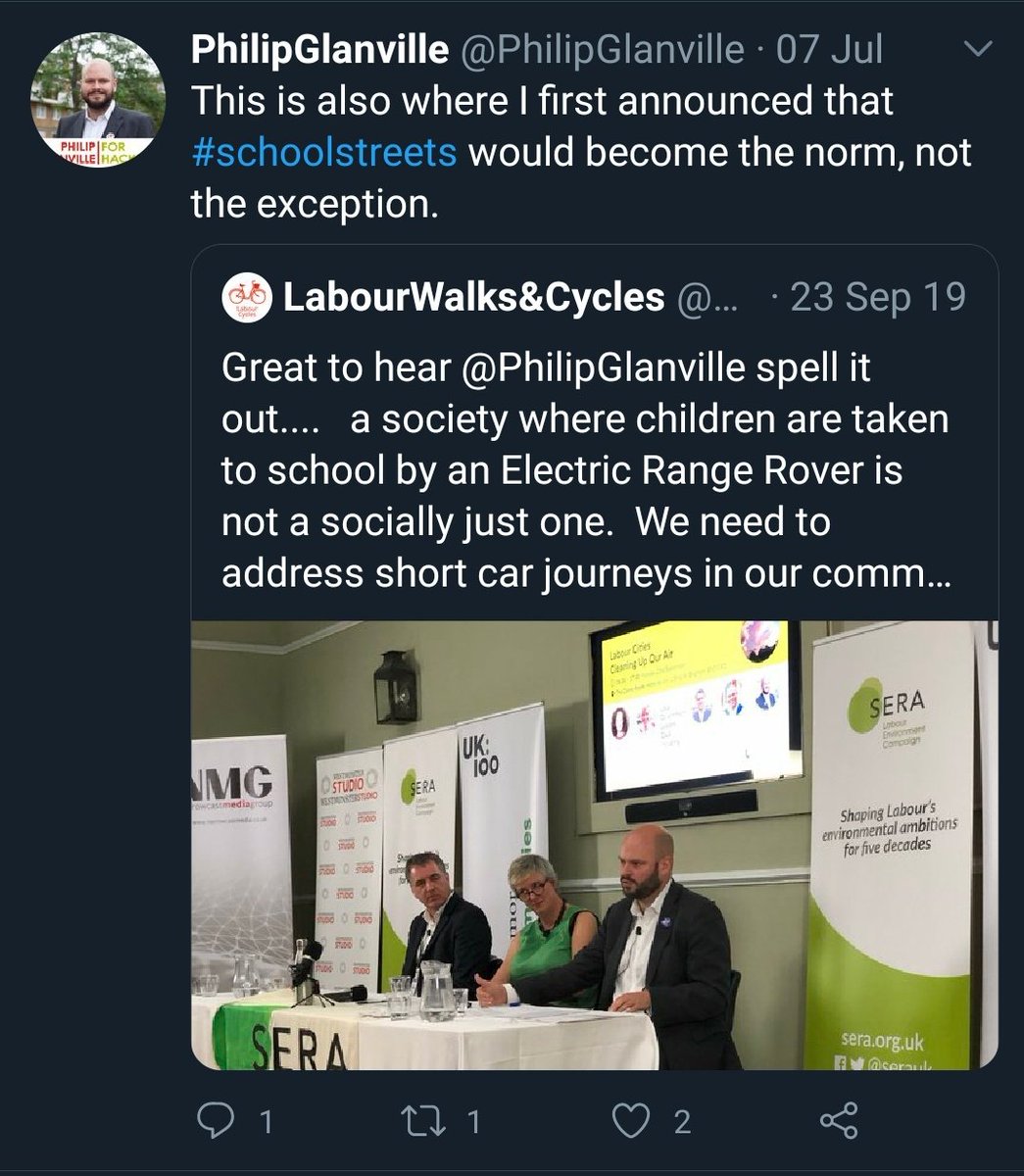 GeorgiaSmith101's tweet photo. This is what leadership on #activetravel looks like. Hackney's mayor and council comms team championing the work done by local councillors, taking the case for #saferstreets direct to residents, and proudly reinforcing that message on national platforms 🚶‍♂️🚴‍♀️🚸 https://t.co/ekbSwatWpJ
