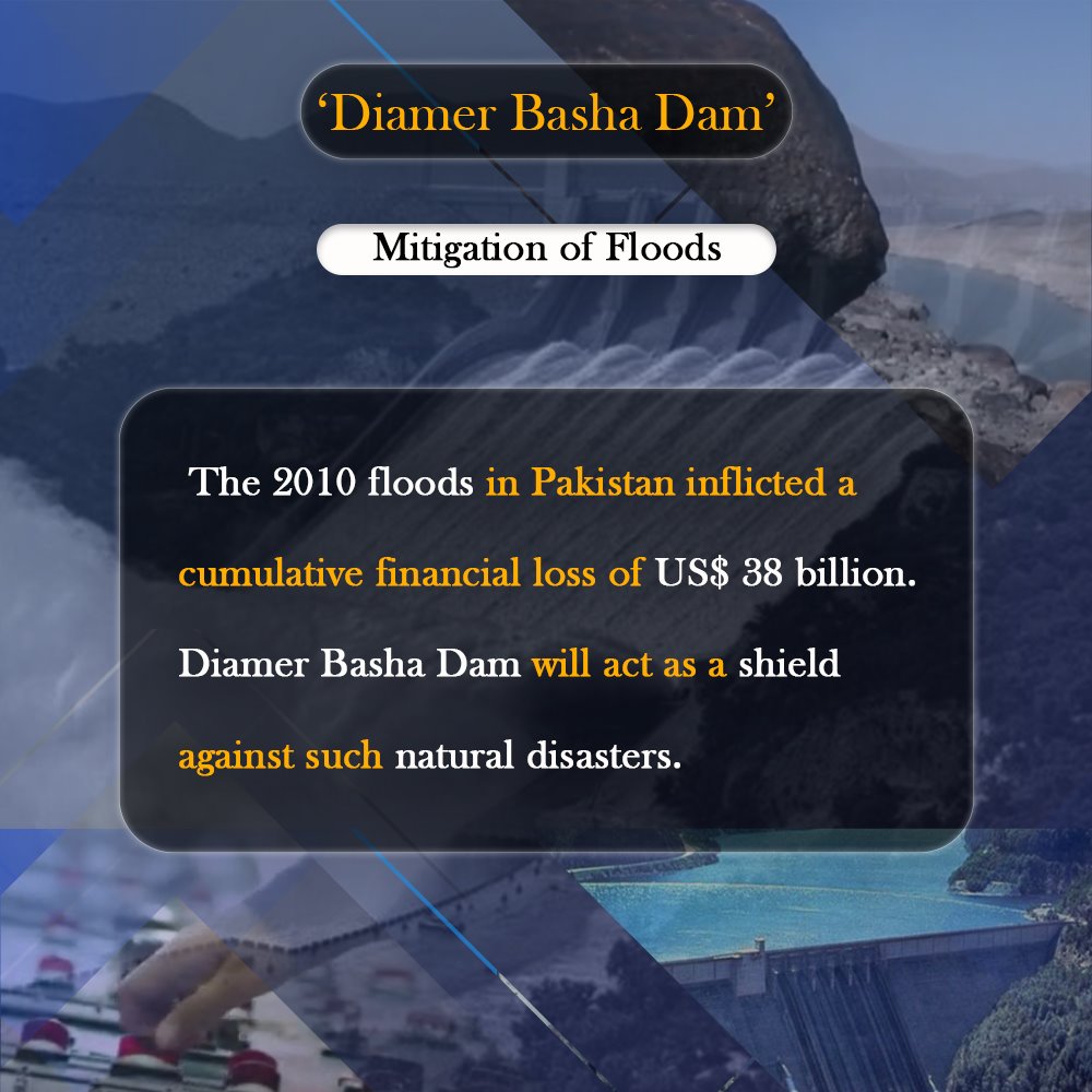 Govt commenced this mega project despite serious economic challenges the country is confronted withLOCATIONThe project is located on River Indus, about 315 Km upstream of Tarbela Dam, 180 Km downstream of Gilgit & 40 Km downstream of Chilas city #BhashaDamWillStrengthenPak