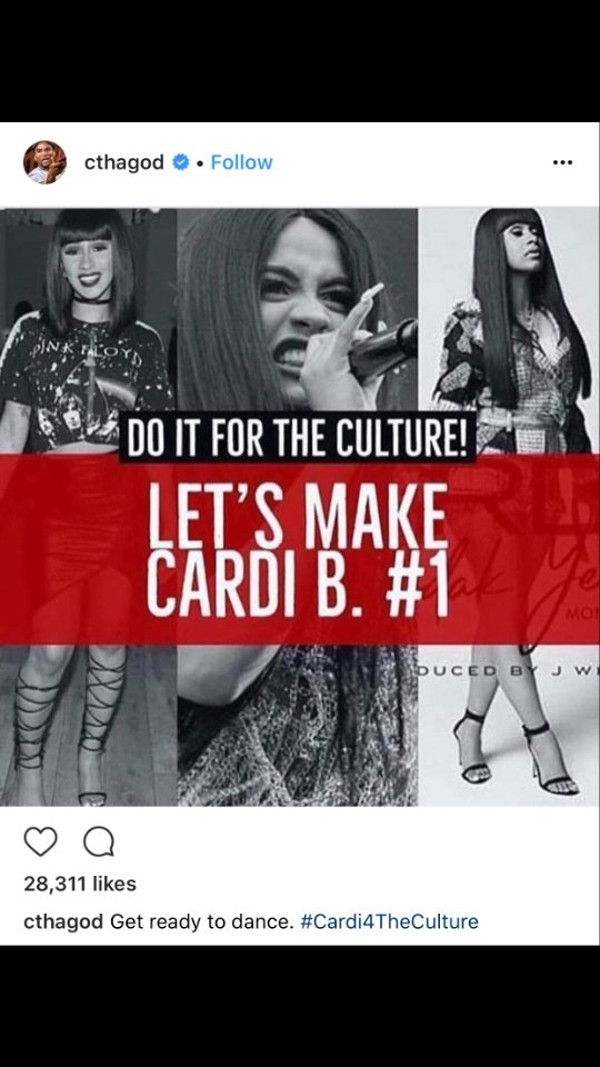 The #1 was bought. Remember the bodak yellow to #1 for the culture campaign? Yeah me too. Radio stations were playing that song 1000x a day, sms's were sent to every1 begging people to buy & stream the song. Radio personalities tweeting and posting begging people