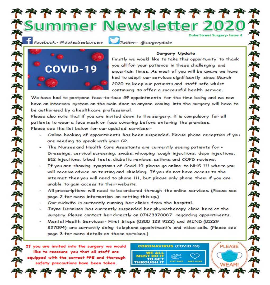 Duke Street Surgery tweet media