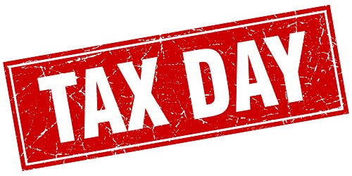 Reminder: Today is Tax Day! Make sure to turn in your tax returns as today is the final day!