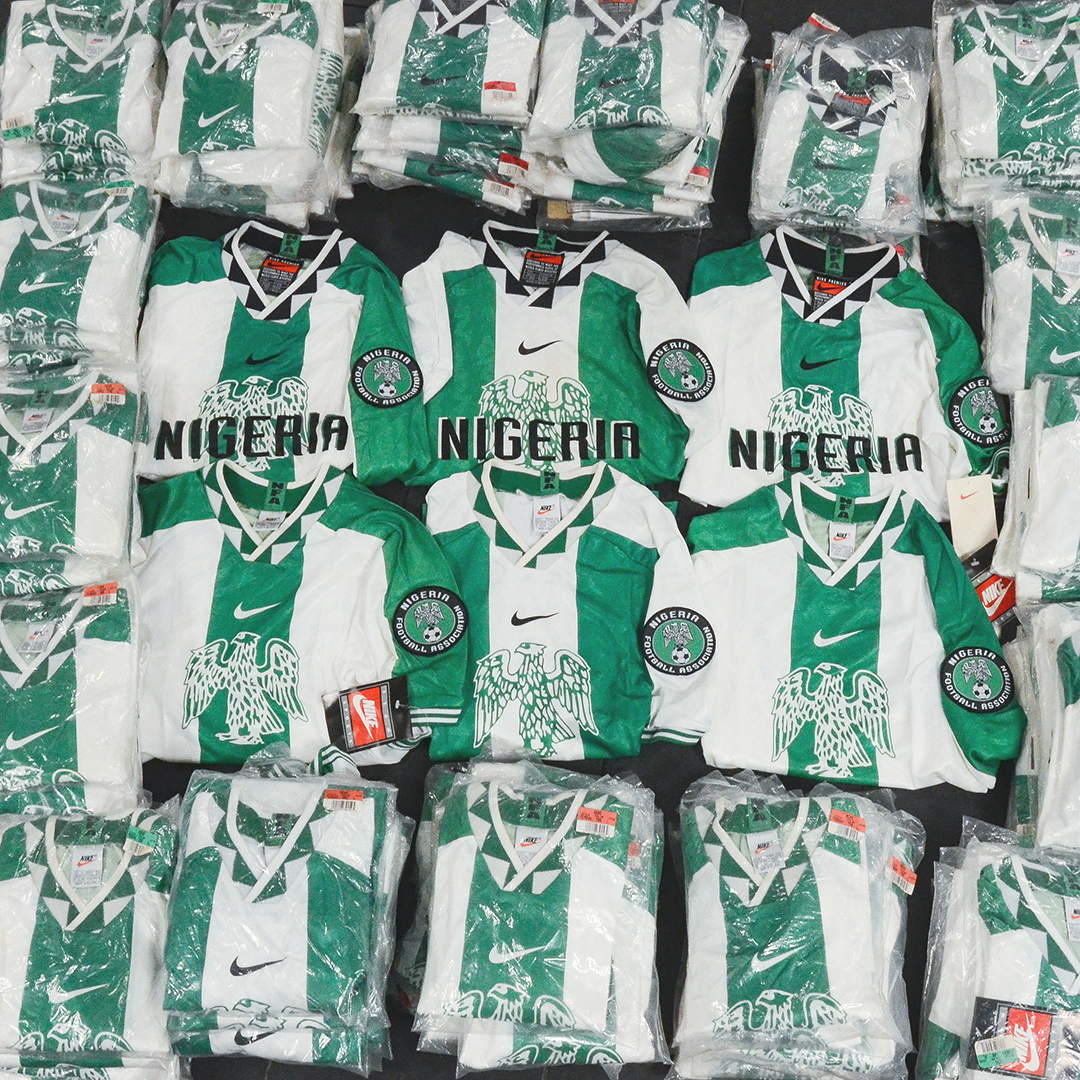 classicshirts's tweet photo. 🦅 Nigeria '96 Nike deadstock coming soon

One of our greatest ever finds https://t.co/5htrmjm4Lr