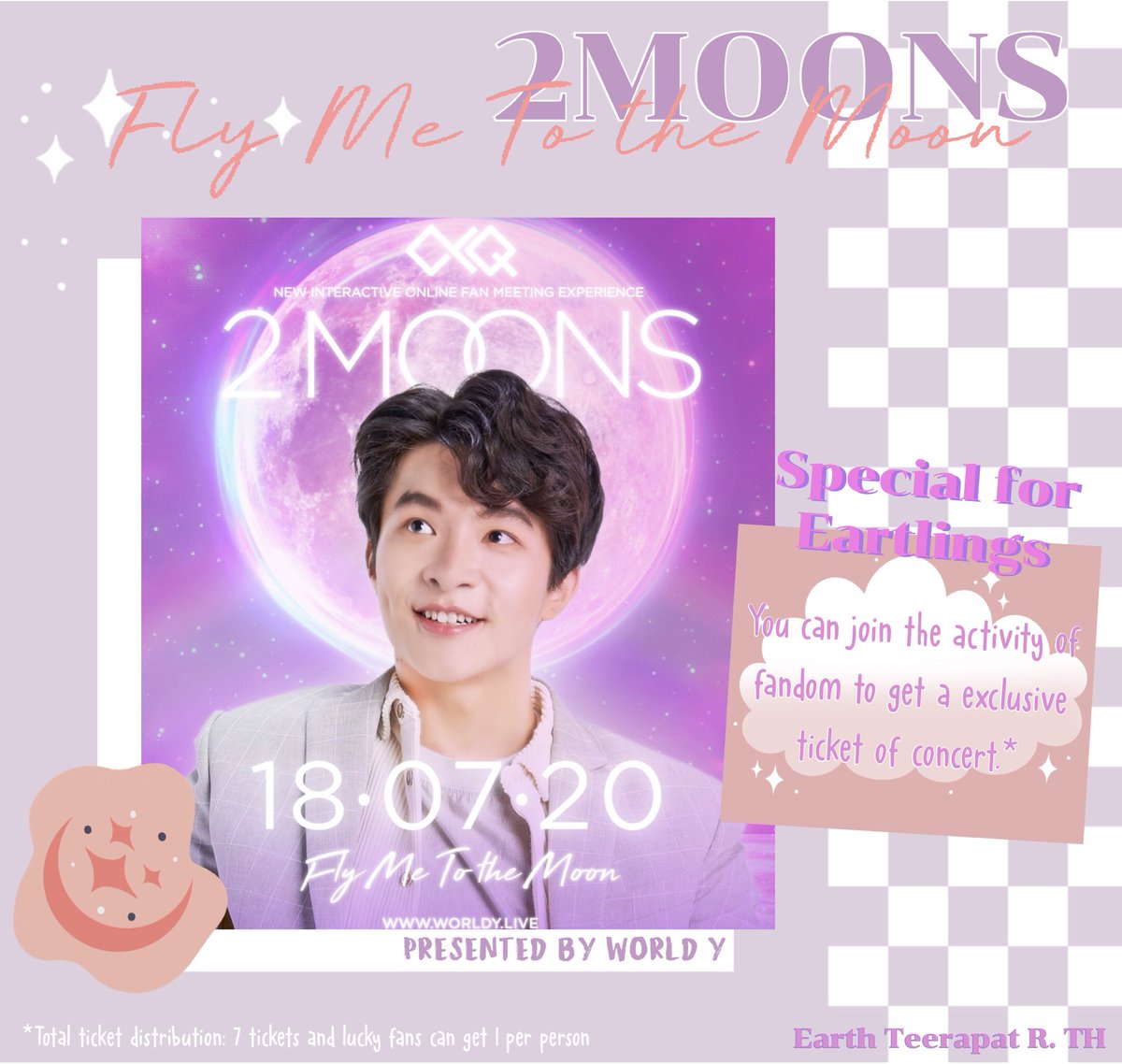 EarthOfficialTh's tweet photo. Congratulations to all of Lucky fans 👏🏻👏🏻👏🏻
Please sent direct message to confirm the rewards since today until 16 Jul 2020 8.00 p.m. TH time
@pinkyystories
@tingkeobel
@yume12388
@mengfifi_
@_PuccaKT
#FlyMeAroundEARTH
#WorldYliveX2moons2 https://t.co/80ZMiWnDZz