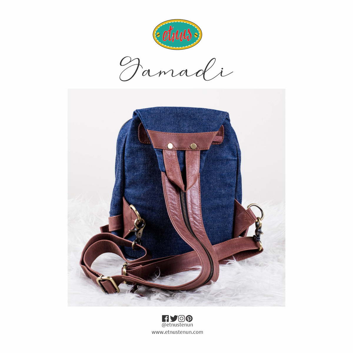 etnustenun's tweet image. The look with wearable Gamadi strikes the perfect balance between authentically chic and casually elegant feel. This bag understand your wants and needs, a denim backpack for you ladies! 

#denimbackpack
#tenunpahikung
#backpackbag
#tasetnik
#tastenun

etnustenun.com/woven-bags/gam…