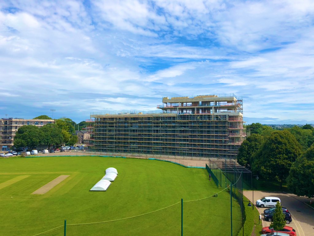 MountWise's tweet photo. A superb view of Teesra House taken earlier this week! 🌳☀️ @MountWise #comingsoon #newproperty #plymouth https://t.co/BdEA5PzvhI