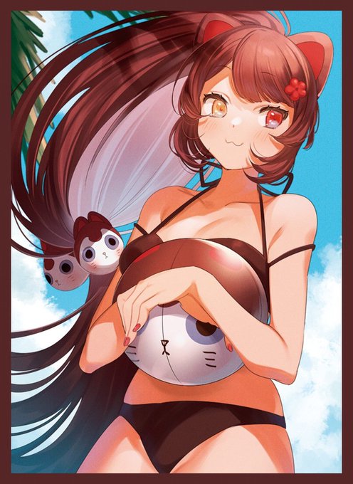 サンクリ/SC2020Summer 新作情報
にじさんじより、「さんばか」のスリーブとプレイマットになります。イラストは熊野だいごろう様(@kuma_daigorou)になります! 