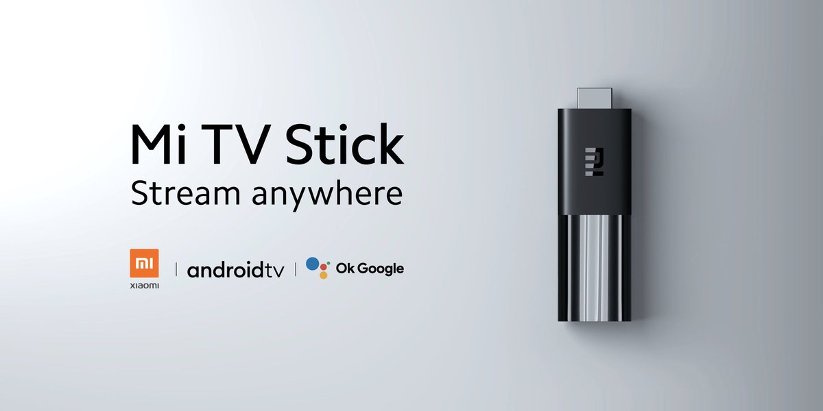 Mrtechauditor's tweet photo. #MiTVStick officially announced
Upto 1080p 
1GB RAM
8GB storage
Google Assistant
ChromeCast built in
Support Dolby Audio &amp; DTS sound
Price: €40 ($46/₹3500)

#Xiaomi #Redmi #SmartTVStick #Tech #TechNews #Technology #TechnologyNews https://t.co/38LZMJAMrK