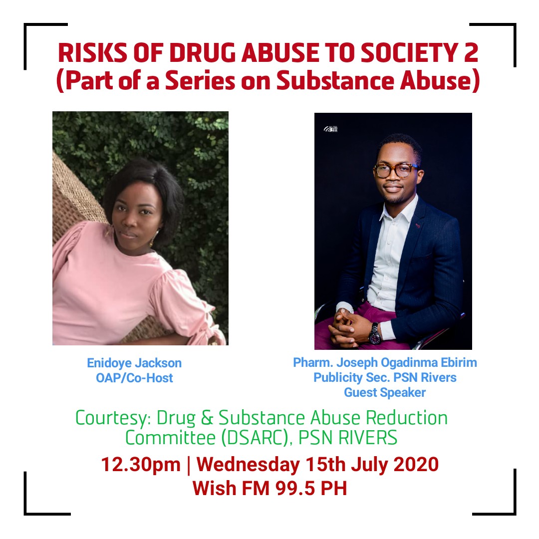 psndsarc's tweet photo. Thank you @ebirimjoe and the rest of the @psndsarc team doing fantastic work of sensitizing the society about the dangers associated with #substanceabuse. https://t.co/r2InlBjAzx