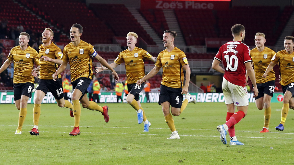 However, undoubtedly the worst moment in August is Boro's exit from the Carabao Cup. Woodgate's side come back from 2-0 down against League Two side Crewe Alexandra to equalise in the 90th minute, only to be beaten on penalties. Who missed a penalty? Britt Assombalonga of course!