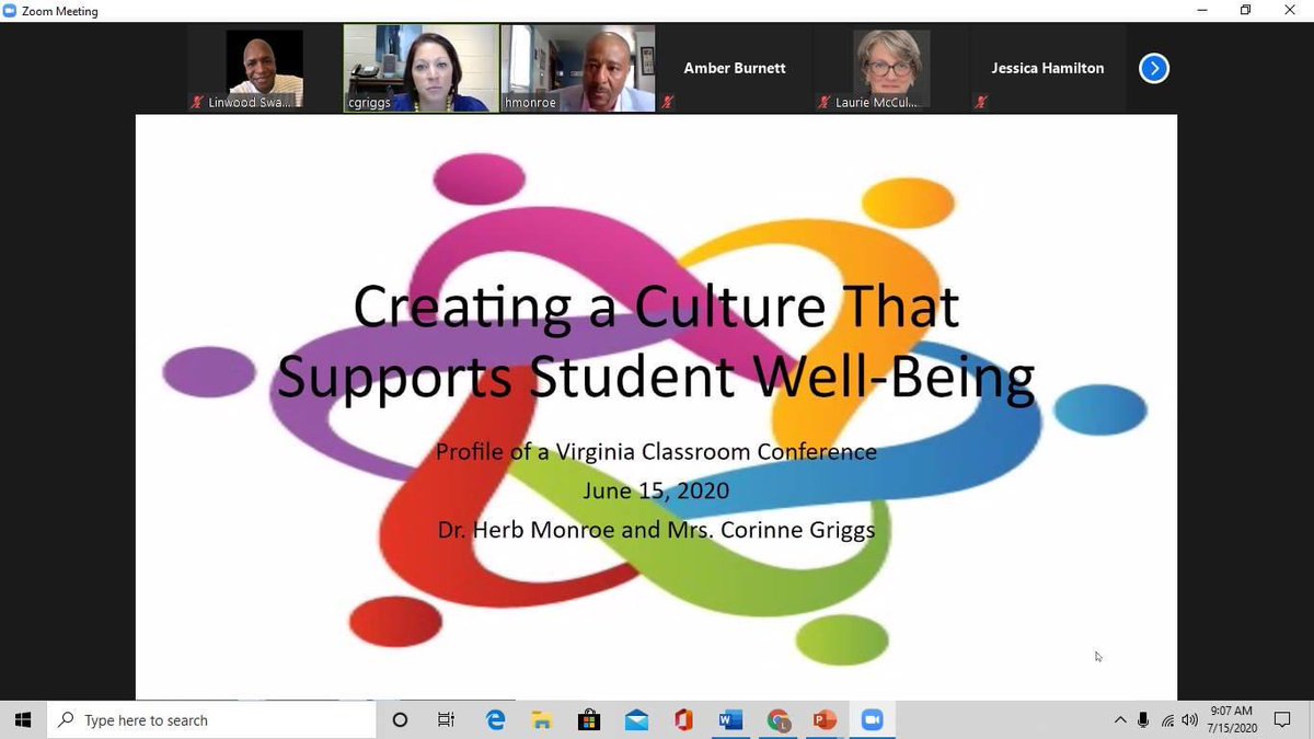 iTEACH_lds's tweet photo. Day 2:  Virtually attending @ASCD Profile of a Virginia Classroom Conference...
#BrunswickStrong @BHSBulldogsbcps https://t.co/hH4d3byxMe