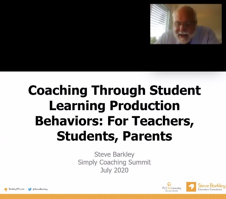 JenniferAGates's tweet photo. Day 3 of #simplycoachingsummit20 @coachandteach @stevebarkley leading great discussion abt backward design in coaching: start w the students! Data! #everystudenteveryday #coachesmakethedifference #schoolleadershipmatters https://t.co/EmLDYKiFsK