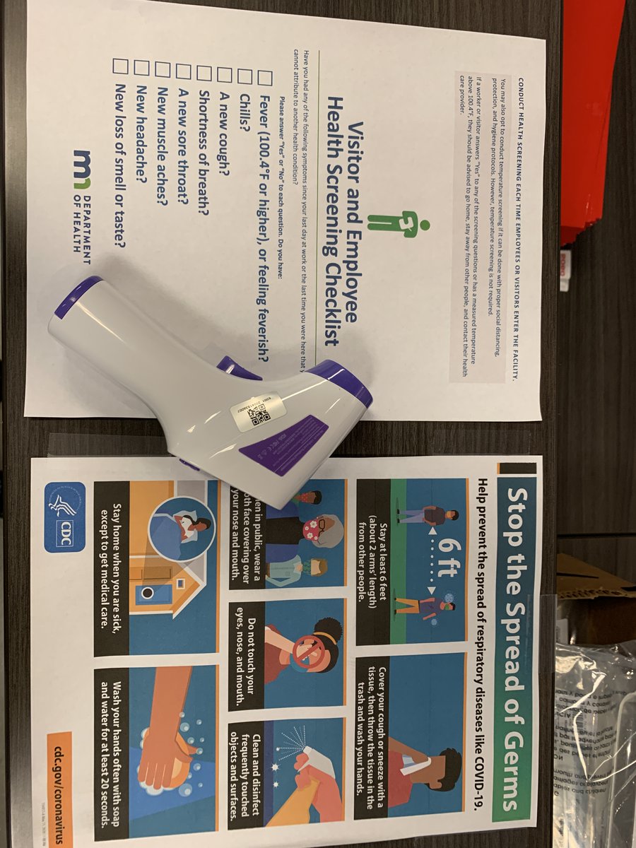 New accessories for the modern meeting. #safety