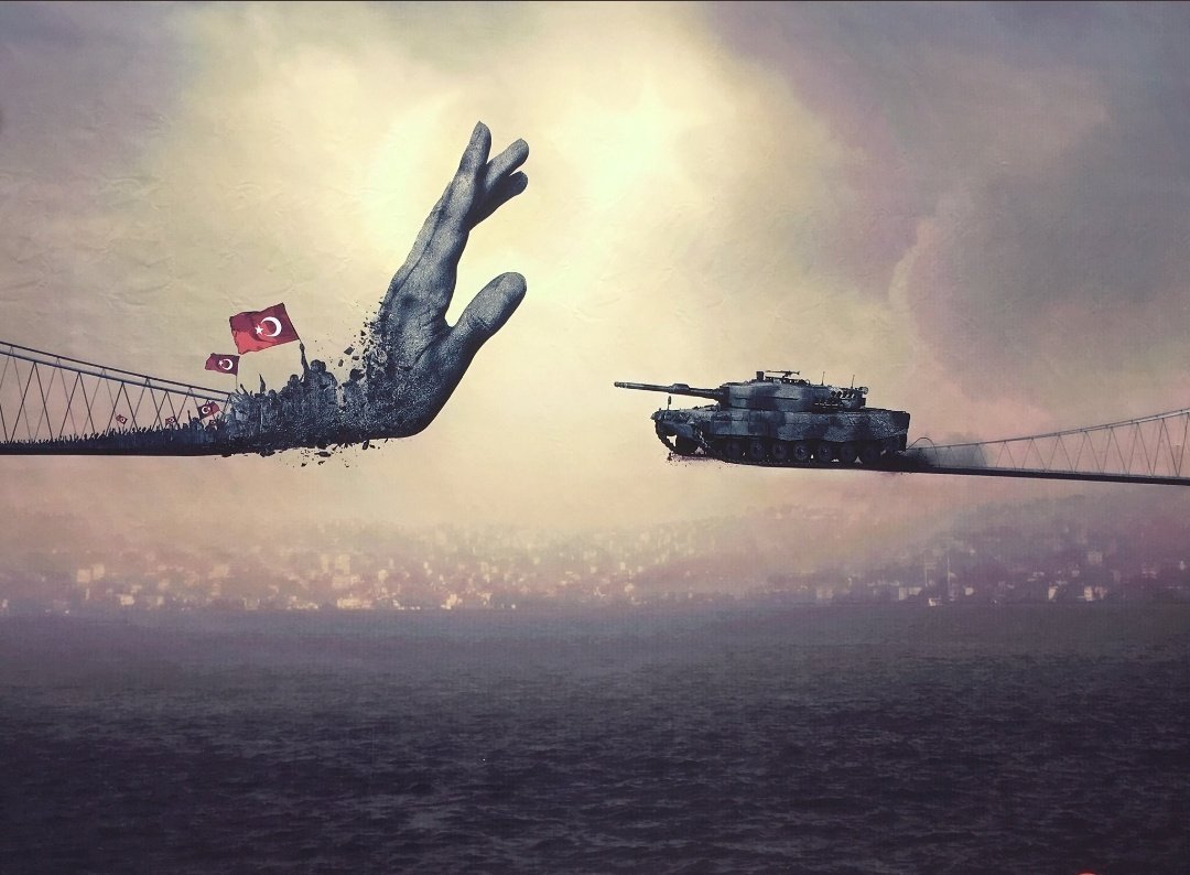 #15Temmuz  NE MUTLU TÜRK'ÜM DİYENE..!
