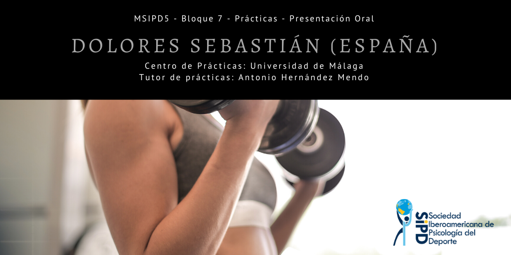 Para culminar la maestría en psicología del deporte, l@s alumn@s realizan una presentación oral de las 250 horas de prácticas. 

La próxima presentación serà a cargo de #DoloresSebastián del #msipd5, bajo la supervisión de #antoniohernandezmendo en la #universidadmalaga