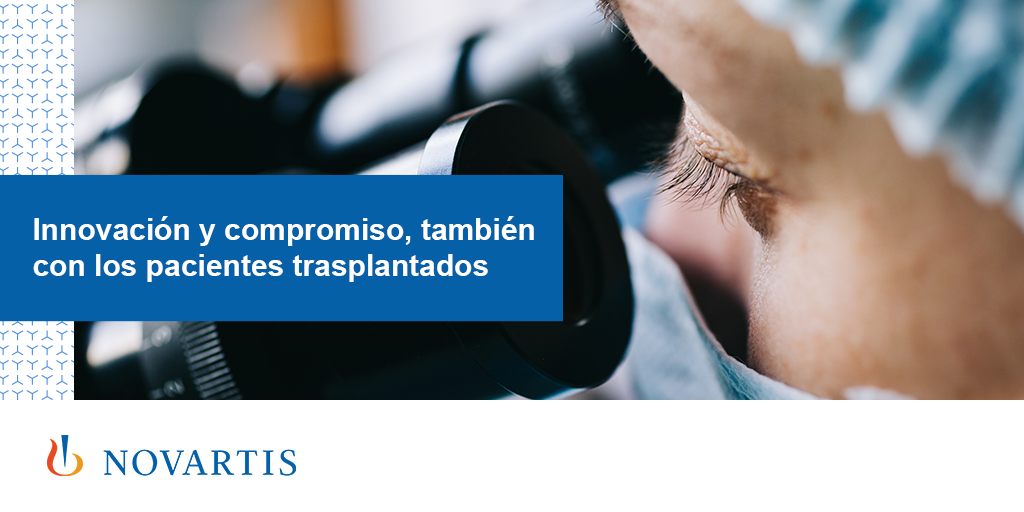 NovartisSpain's tweet photo. #Trasplantes. Fuimos pioneros en el escenario de trasplantes con el primer tratamiento inmunosupresor y ahora, seguimos comprometidos con el desarrollo de soluciones innovadoras para los pacientes trasplantados. #ReimaginarlaMedicina #OneNovartis https://t.co/l5HYSq3rqz