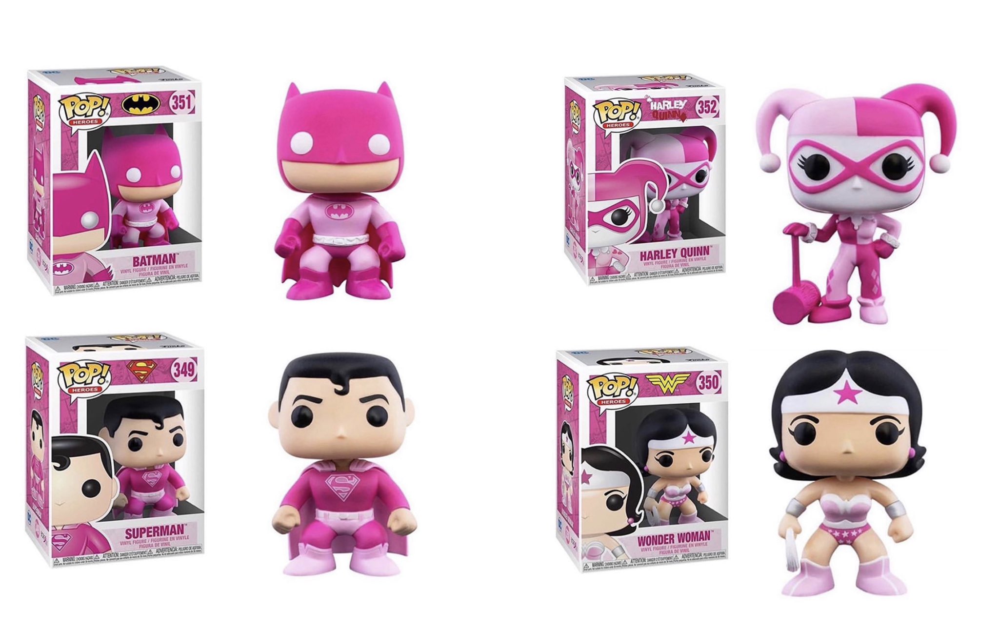 Breast Cancer Awareness DC Pops 