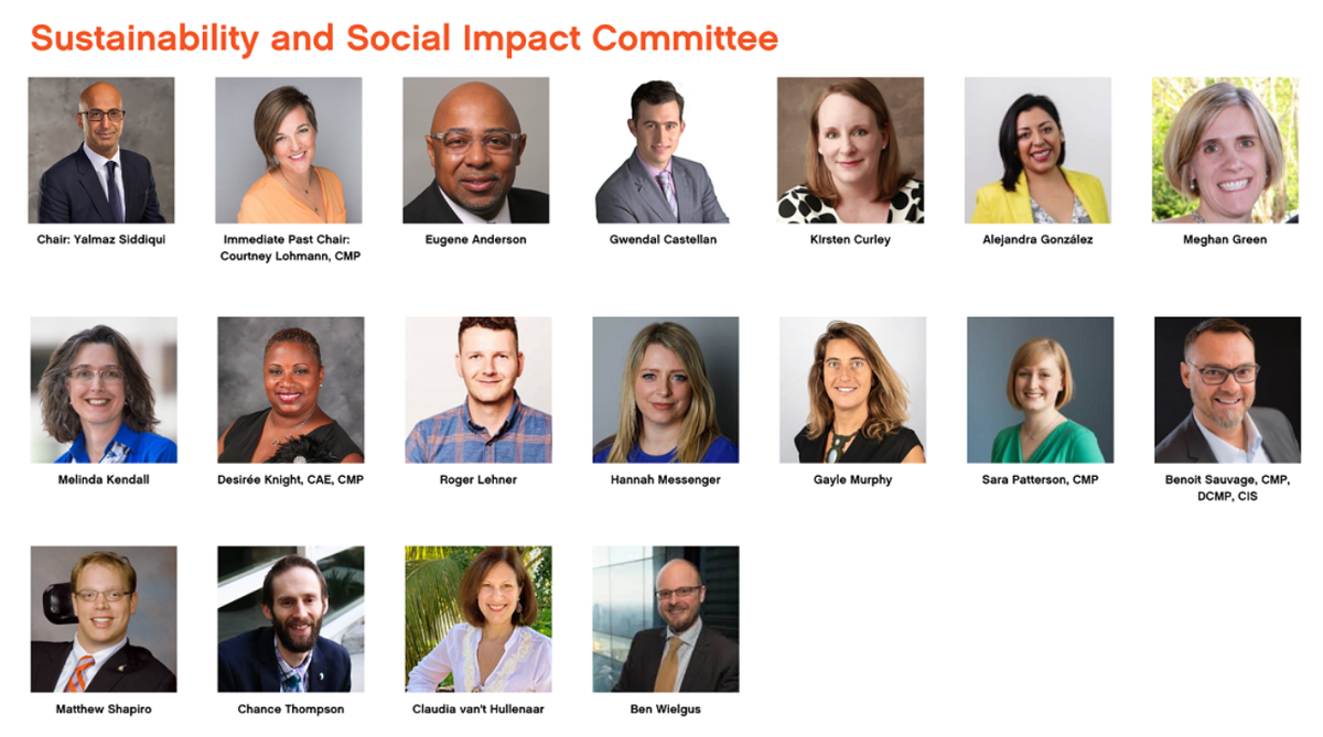 NCBMP_'s tweet photo. Congratulations to NCBMP Board Members, Eugene Anderson and Lori Burke, on being selected on @Events_Council Sustainability and Social Impact Committee and Knowledge Committee respectively! https://t.co/jzwDkk4YwT