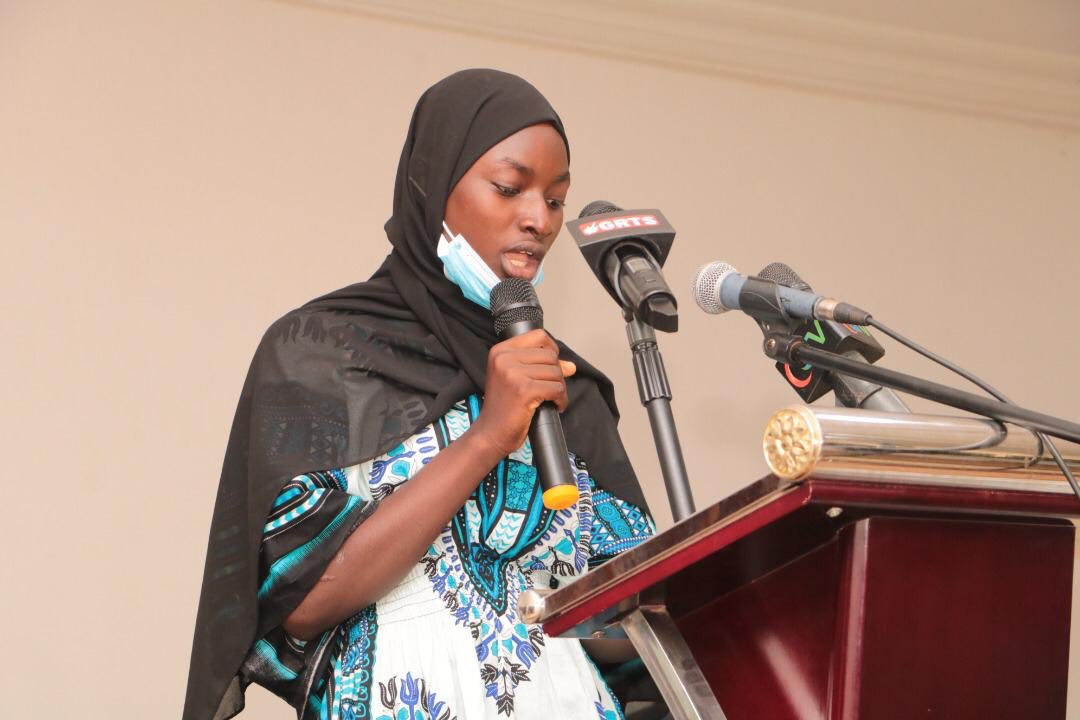 FirstLady_GMB's tweet photo. Children are the most vulnerable members of society, and yet, they suffer the most at the hands of people that are meant to nurture, protect and care for them. 

The Launching of the national helpline 1️⃣ 9️⃣ 9️⃣ by @MoWcsw is very timely. https://t.co/K2YuWxHjtM