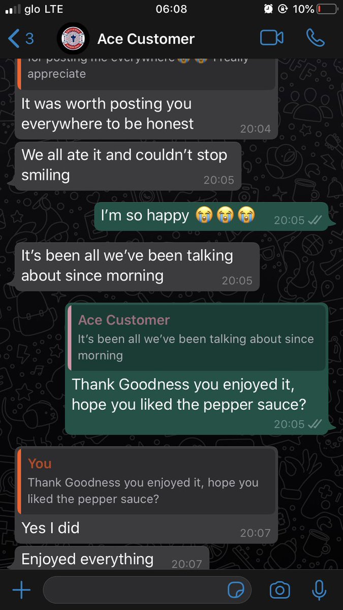 immschops's tweet image. I made a personal delivery of two packs to a wonderful first time customer yesterday and not only did he shout me out on twitter and insta he made it clear that he loved the chops, I am Over happy, thank you @Ogheneakpobo_ for your patronage and your kind review 🙏🏽🙏🏽