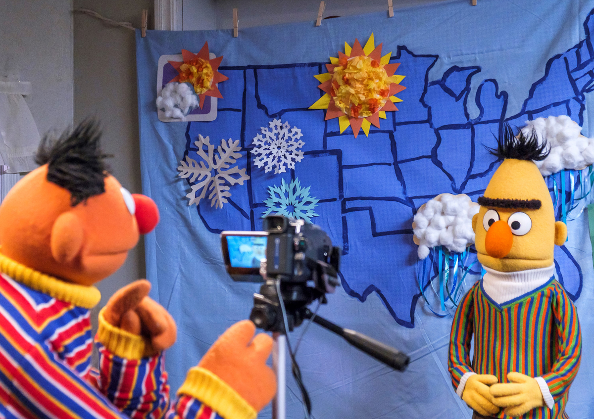 Sesame Street on Twitter "Today’s weather report is coming to you live